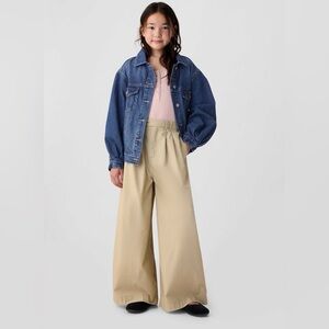 🌞 NEW DÔEN x Gap Kids High Rise Khaki Trousers size XS 4-5